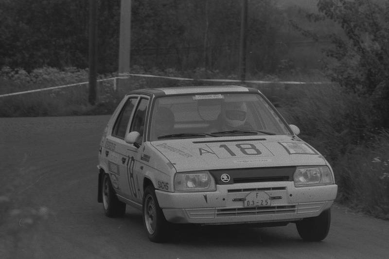 Rallye Sklo Union Teplice objektivem Bořivoje Chaloupky.