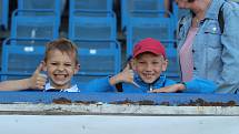 Diváci na fotbale Teplice - Pardubice