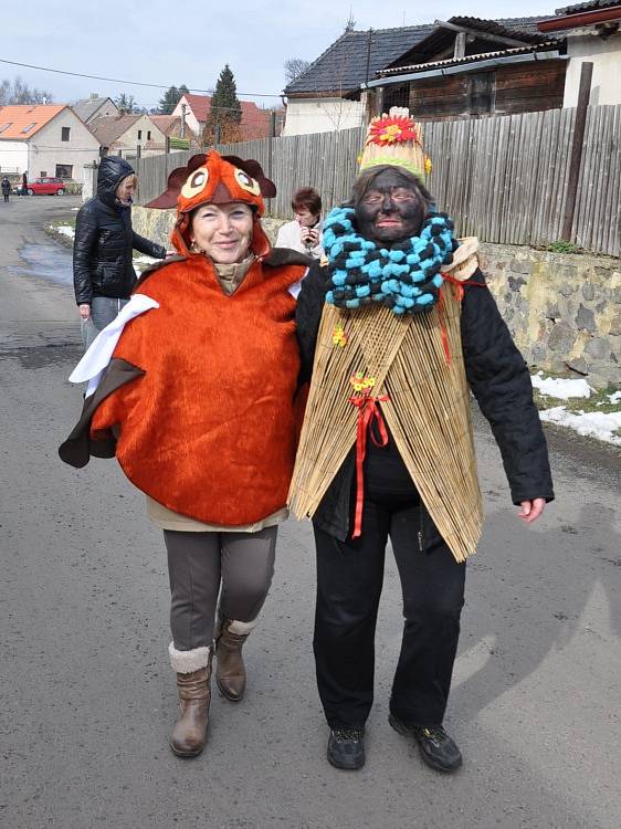 Masopustní veselici si užívali v sobotu v Červeném Újezdu 