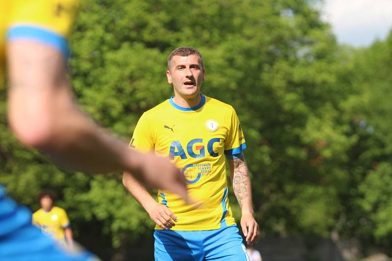 Admir Ljevaković v dresu FK Teplice B