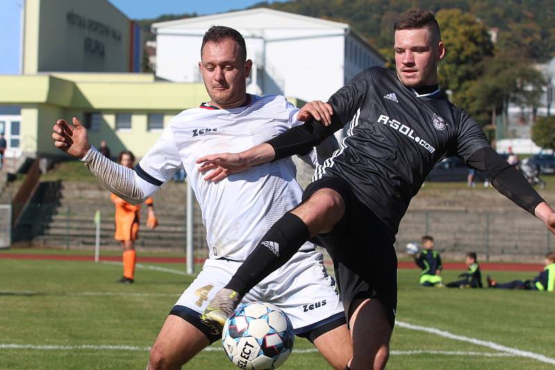 Krupka (v bílém) - Horní Jiřetín 2:0