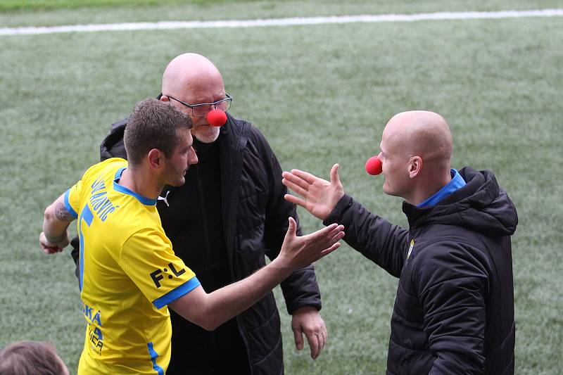 V rozlučkovém duelu Admira Ljevakoviće remizovaly Teplice s Příbramí 2:2.