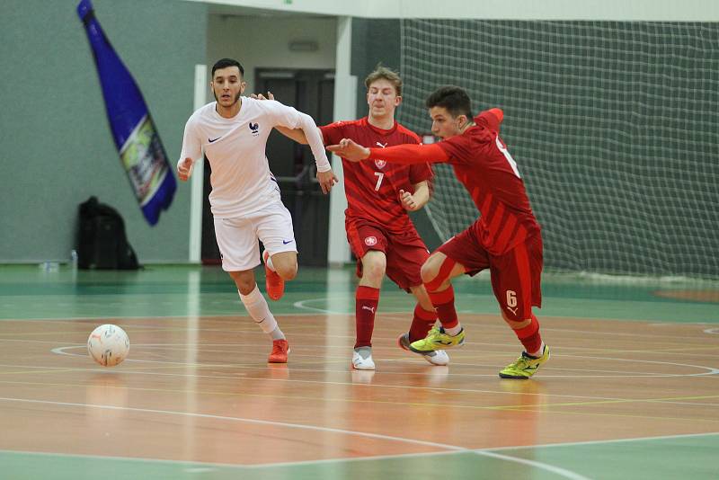 Mezistátní futsal U19 České republika - Francie