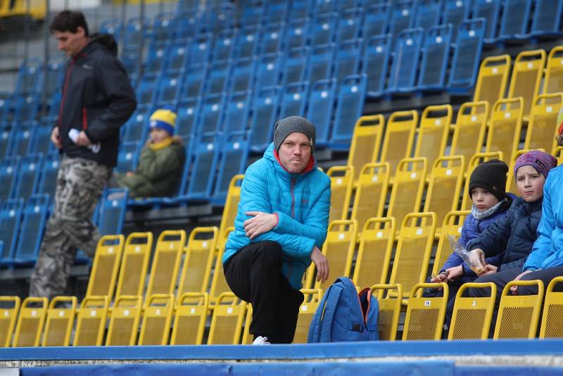 Diváci na fotbale Teplice - Opava