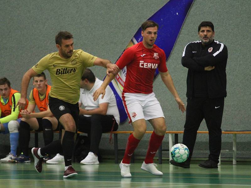 Futsalisté Teplic porazili Spartu Praha.