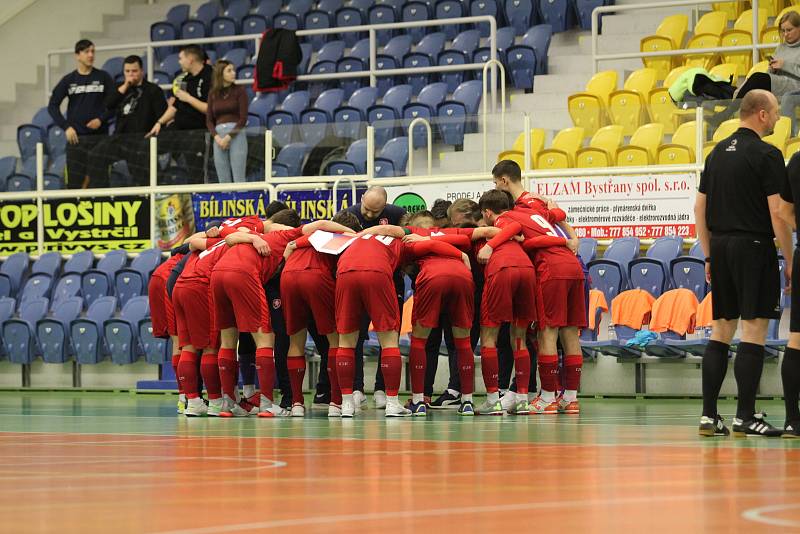 Mezistátní futsal U19 České republika - Francie