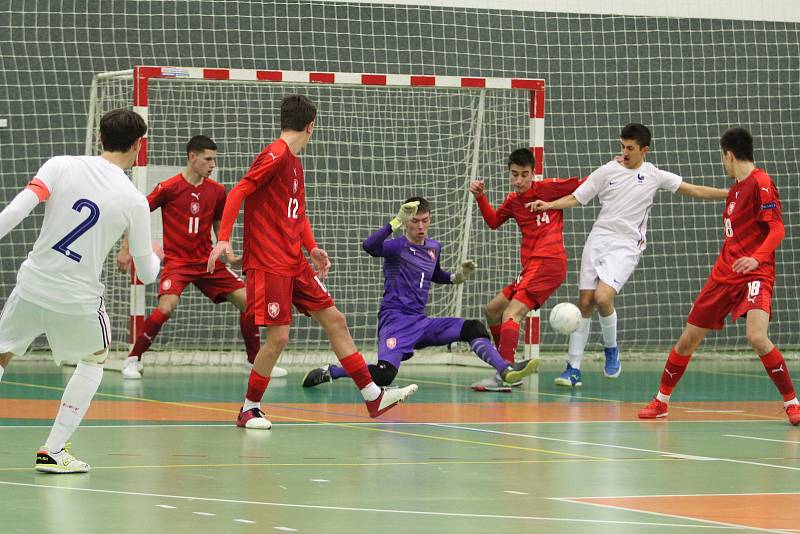 Mezistátní futsal U19 České republika - Francie