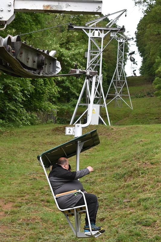 Výročí 70 let od zahájení provozu lanové dráhy na Komáří vížku.