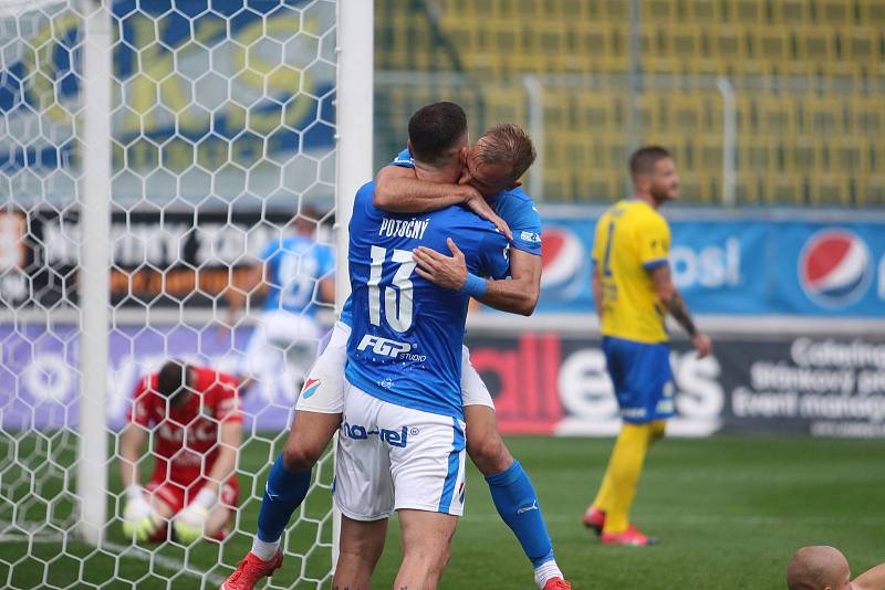 Tepličtí fotbalisté prohráli po reprezentační přestávce s Baníkem Ostrava 1:2