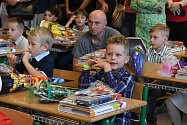 1. září, první školní den v Bystřanech na Teplicku