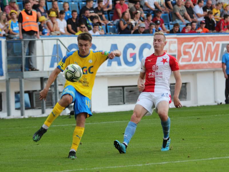 Zápas 2. kola FK Teplice - SK Slavia Praha