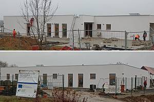 Dokončovaný domov pro osoby s PAS v Suchém na Teplicku.