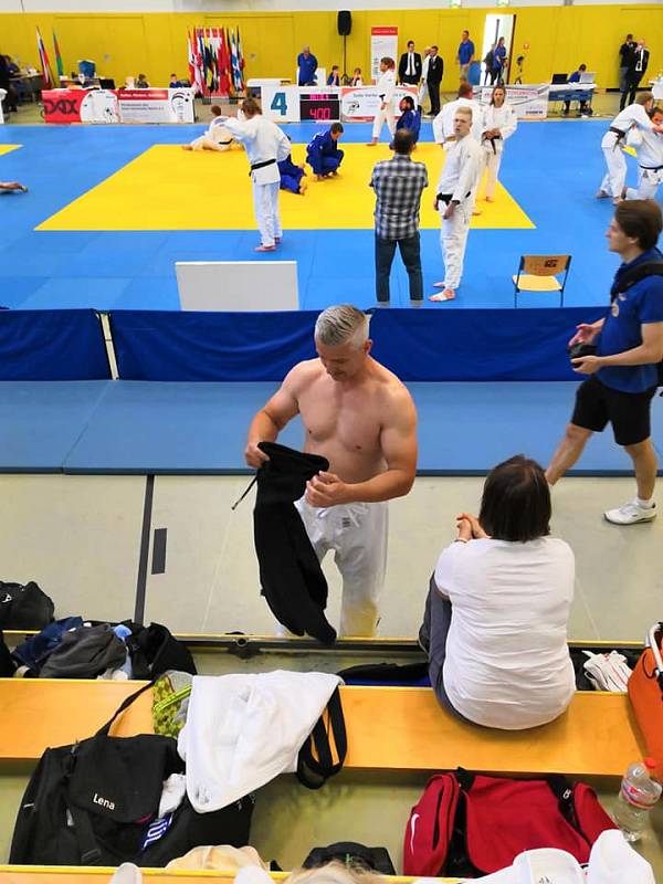 SK Judo Teplice na turnaji v Berlíně