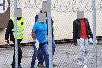 Zadržení nelegálních migrantů, ilustrační foto.