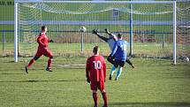 I. B třída: Novosedlice (v červeném) - Údlice 0:6