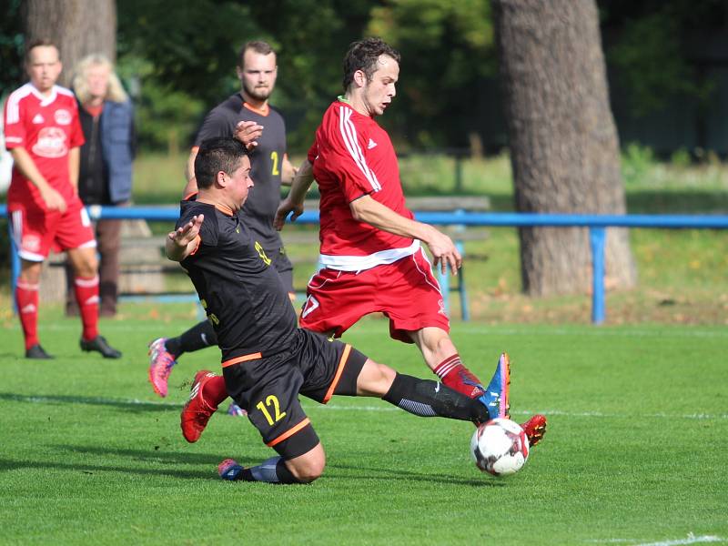 Proboštov B - Novosedlice (v červeném) 2:3