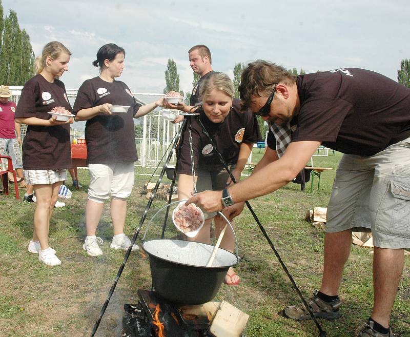 Guláš párty v Modlanech, 2010.