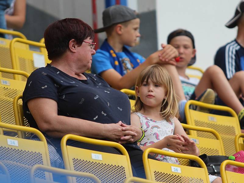 Diváci na fotbale Teplice - Zlín