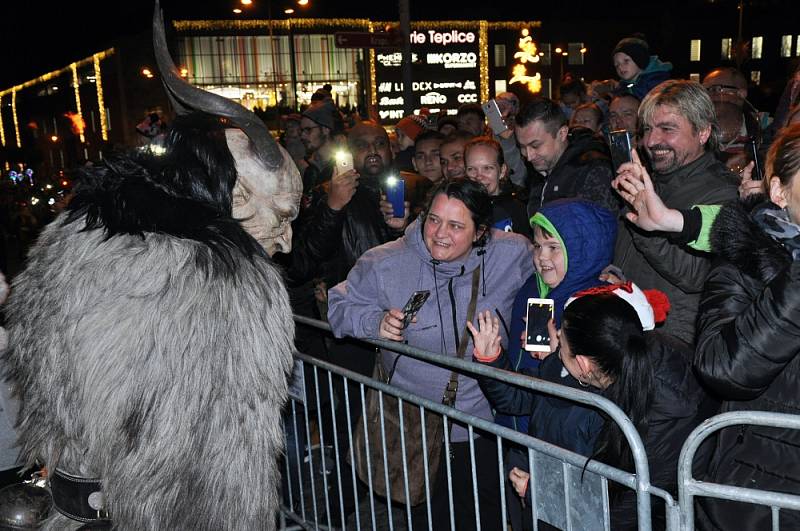 Krampus show v Teplicích