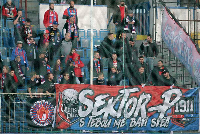 Fanoušci na fotbale Teplice - Plzeň