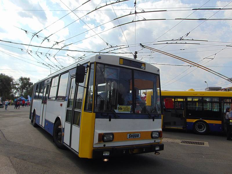 Oslava 66 let trolejbusů v Teplicích.