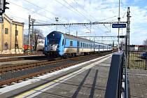 Vlakové nádraží Teplice v Čechách ve čtvrtek 17. února 2022.