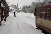 Moldava pod sněhem, 12. ledna 2019