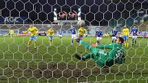 Teplice v posledním kole roku 2021 doma prohrály s Mladou Boleslaví 0:1.