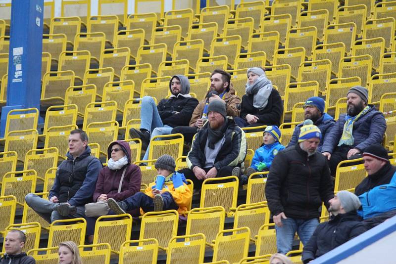 Diváci na fotbale Teplice - Opava