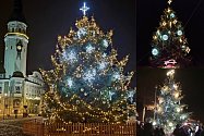Vánoční stromy v Bílině, Proseticích a Rtyni nad Bílinou
