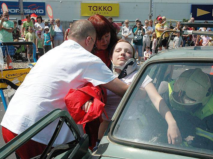 Den prevence, na kterém se podílel celý záchranný systém, byl věnovaný především dětem