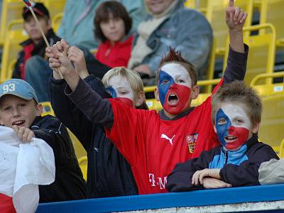 Fotbalové utkání české reprezentace s FK Teplice