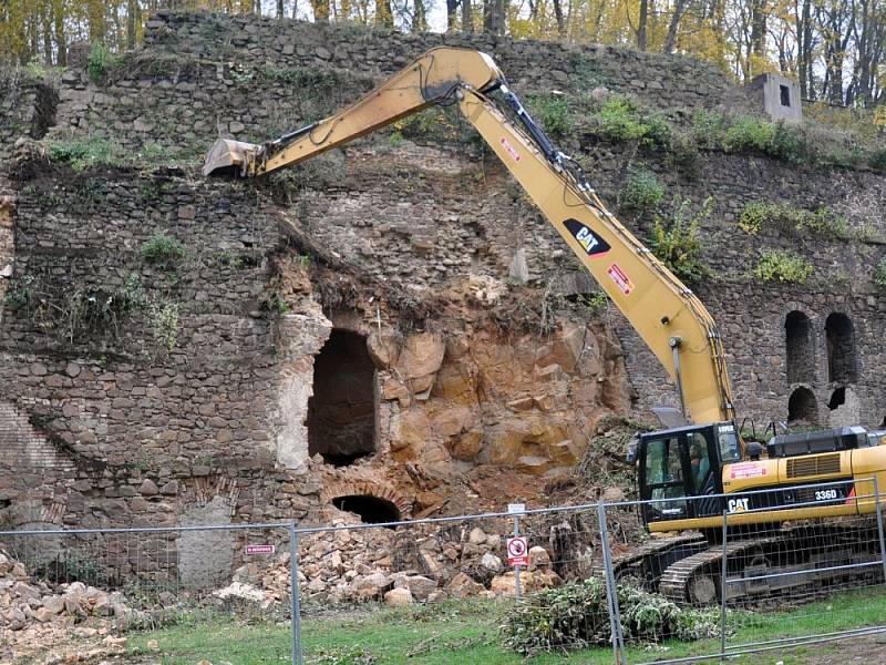   Město zabezpečí skály  v Mlýnské ulici v Teplicích