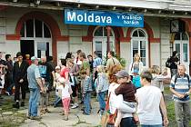 Moldava. Z moldavského nádraží.