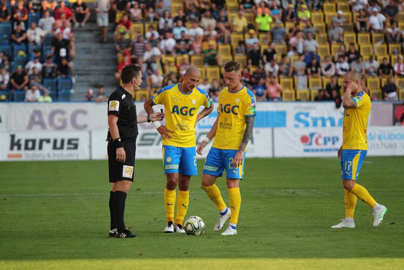 Zápas 2. kola FK Teplice - SK Slavia Praha