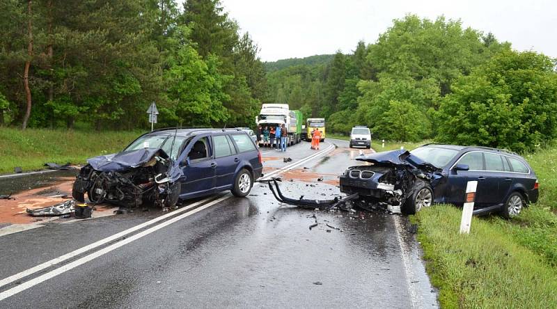 Nehoda u obce Bořislav