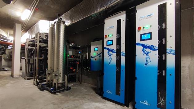 Berounský aquapark Laguna využívá technologii od firmy REWAT.