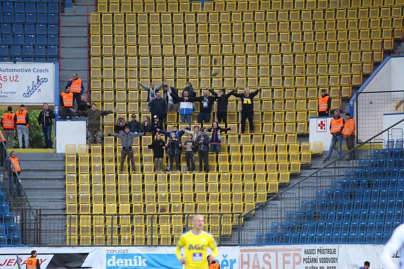 Fanoušci na fotbale Teplice - Mladá Boleslav