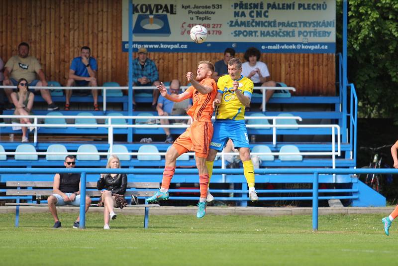 Admir Ljevaković v dresu FK Teplice B