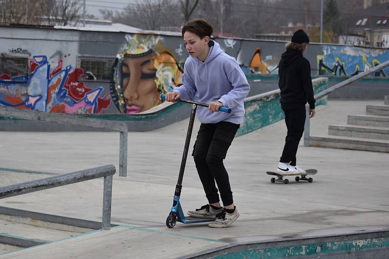 Skatepark na Angru v Teplicích.