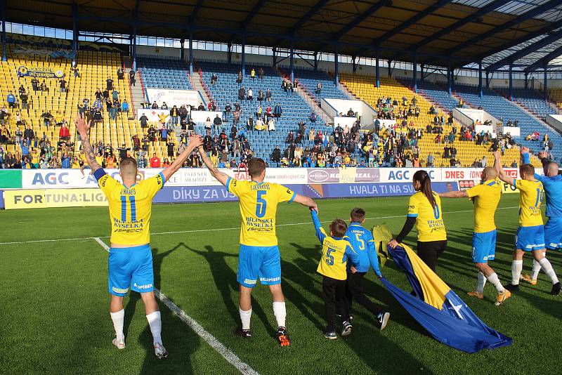 V rozlučkovém duelu Admira Ljevakoviće remizovaly Teplice s Příbramí 2:2.