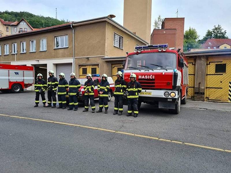 Z archivu Sboru dobrovolných hasičů Bílina.