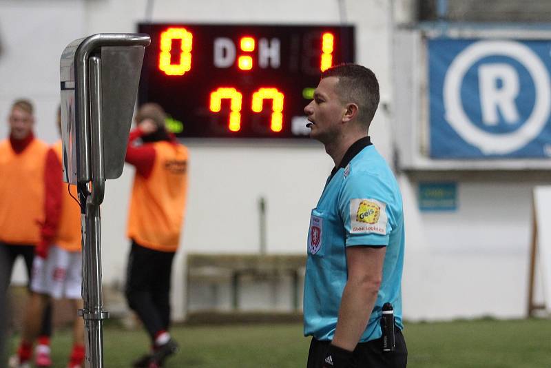 Teplice v důležitém utkání doma prohrály s Pardubicemi 1:2