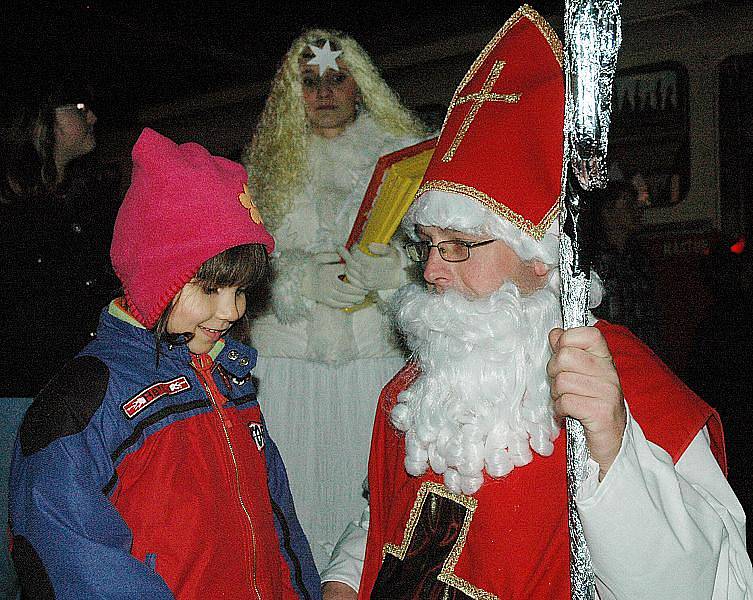 Čerti a Mikuláš na Teplicku