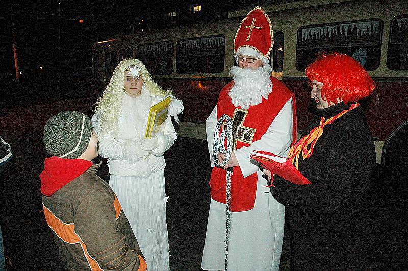 Čerti a Mikuláš na Teplicku