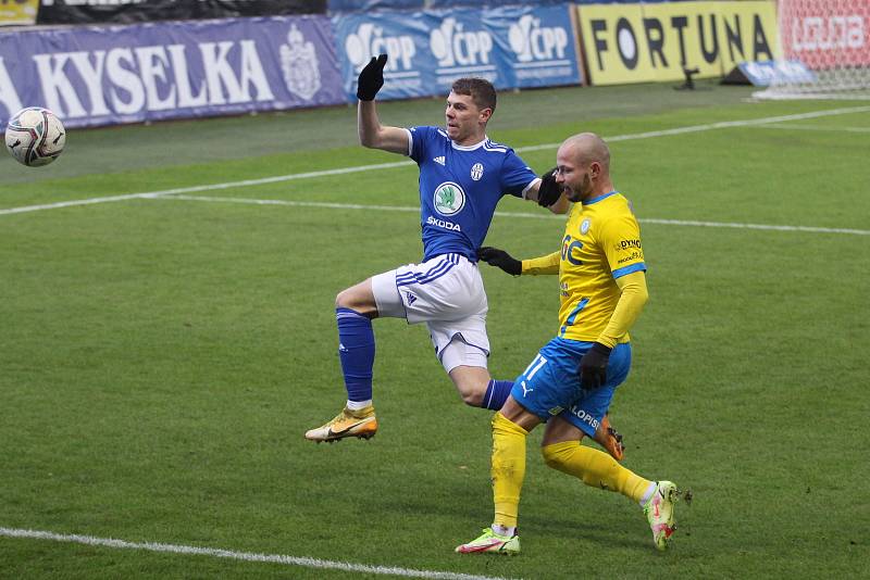 Teplice v posledním kole roku 2021 doma prohrály s Mladou Boleslaví 0:1.