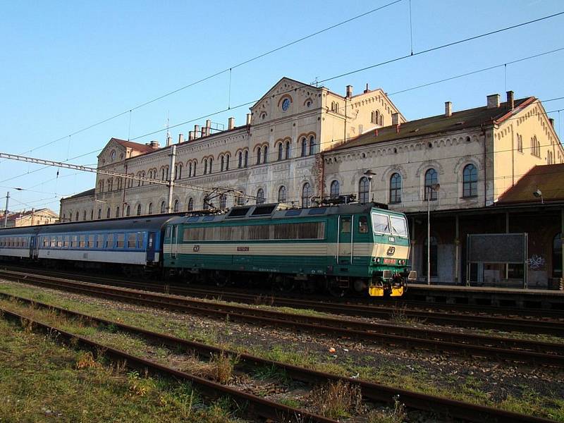 Vlakové nádraží Teplice v Čechách.