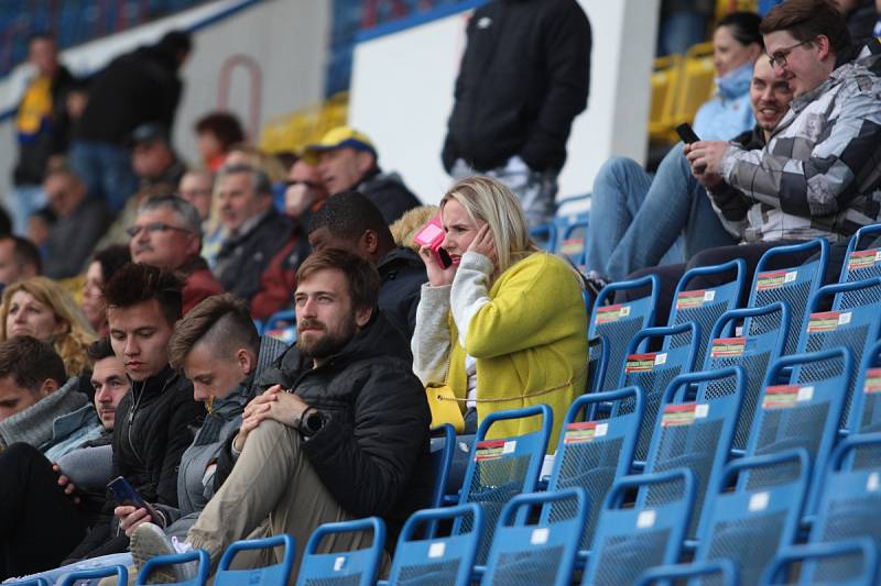 Fanoušci na fotbale Teplice - Mladá Boleslav