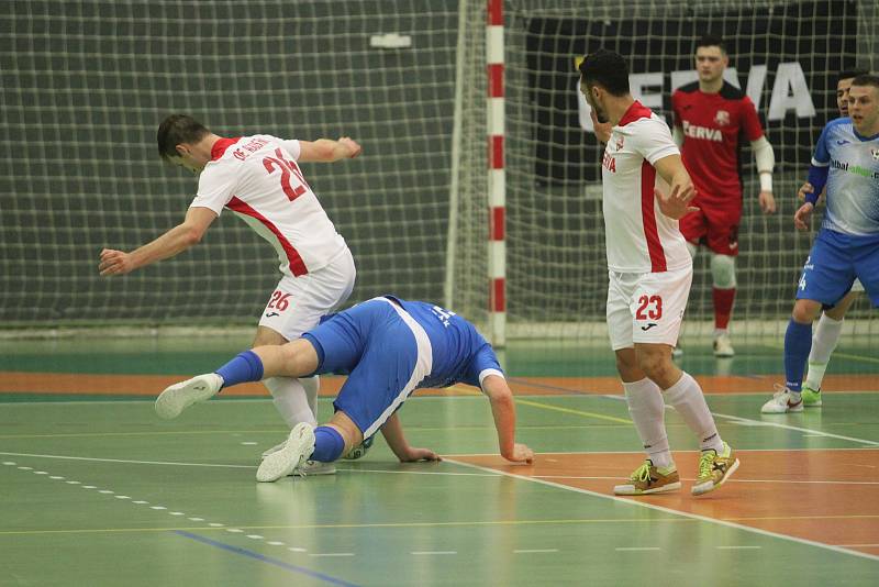 Teplický Svarog (v bílém) porazil doma Helas Brno 4:2