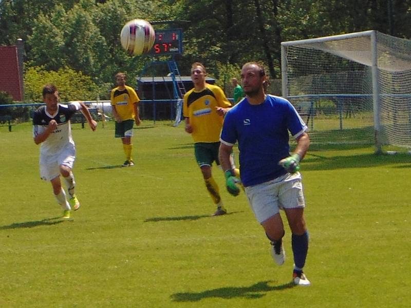 Baník Modlany - Sokol Horní Jiřetín 1:2.